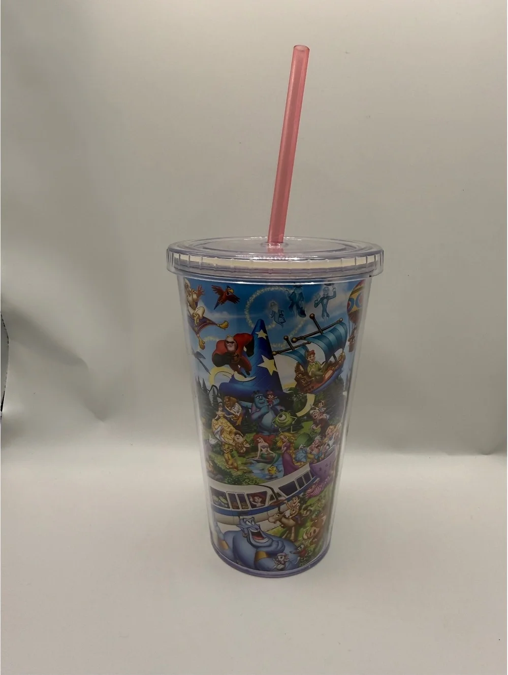 Disney parks Walt Disney World travel tumbler wraparound Disney character